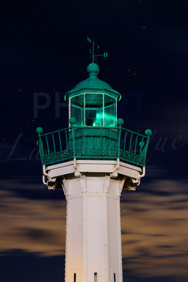 Lanterne du Feu de Port de nuit