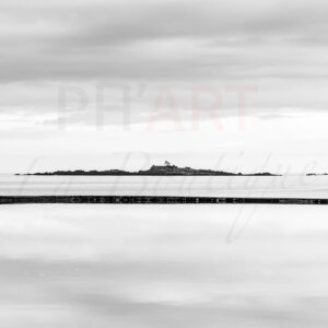 Harbour de loin N&B