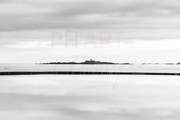 Harbour de loin N&B