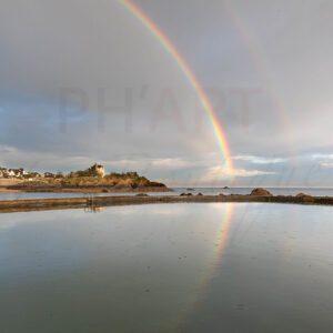 Arc en ciel sur la Piscine