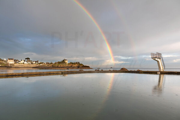 Arc en ciel sur la Piscine
