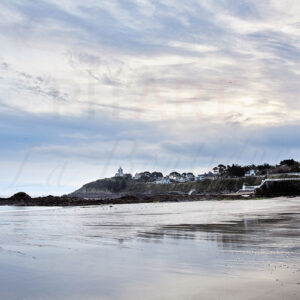 Plage du Casino à marée basse