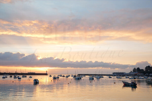 Matin sur le port