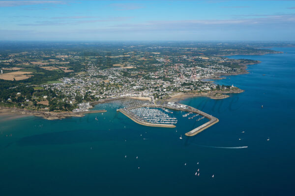 Saint-Quay-Portrieux vue du ciel